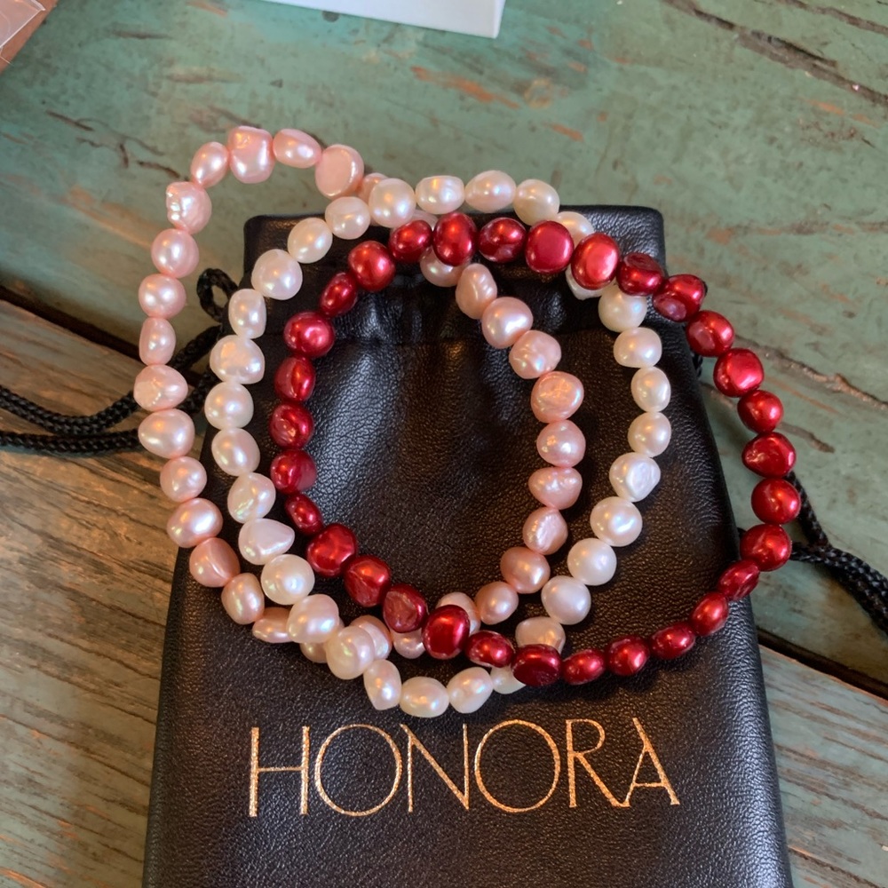 Honora pearl bracelets